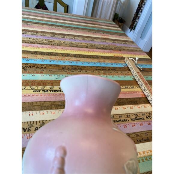 Vtg HULL ART POTTERY 8-1/2 MAGNOLIA Double Handle VASE NUMBER 2 Art Deco Nouveau - Picture 10 of 10